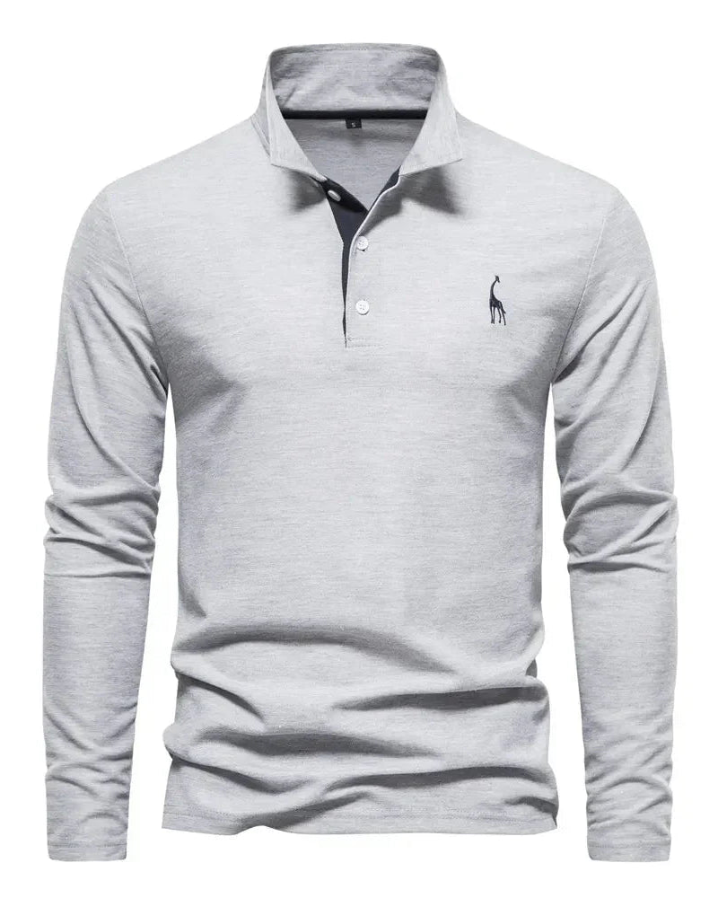 Sweater Owen - Casual chic, speciaal ontworpen polosweater voor het weekend
