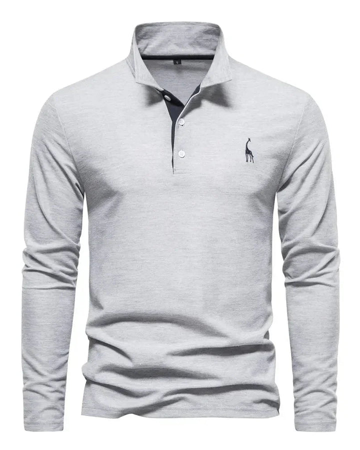 Sweater Owen - Casual chic, speciaal ontworpen polosweater voor het weekend