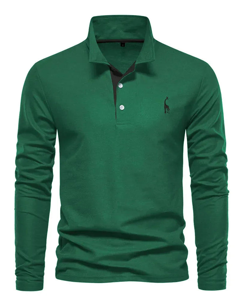 Sweater Owen - Casual chic, speciaal ontworpen polosweater voor het weekend