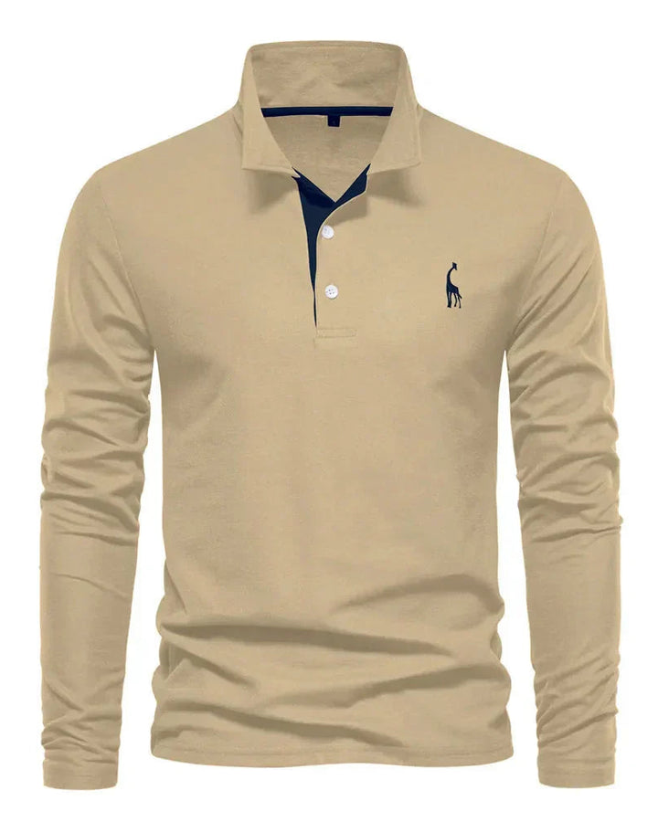 Sweater Owen - Casual chic, speciaal ontworpen polosweater voor het weekend