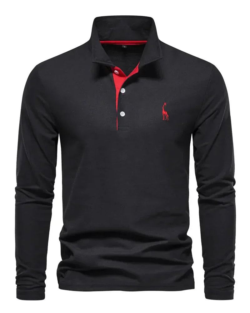 Sweater Owen - Casual chic, speciaal ontworpen polosweater voor het weekend