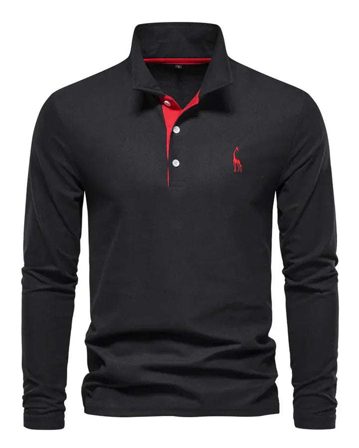 Sweater Owen - Casual chic, speciaal ontworpen polosweater voor het weekend