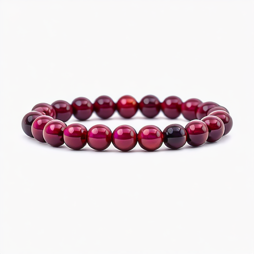 Pulsera Single Stone Ojo de Tigre Rosado