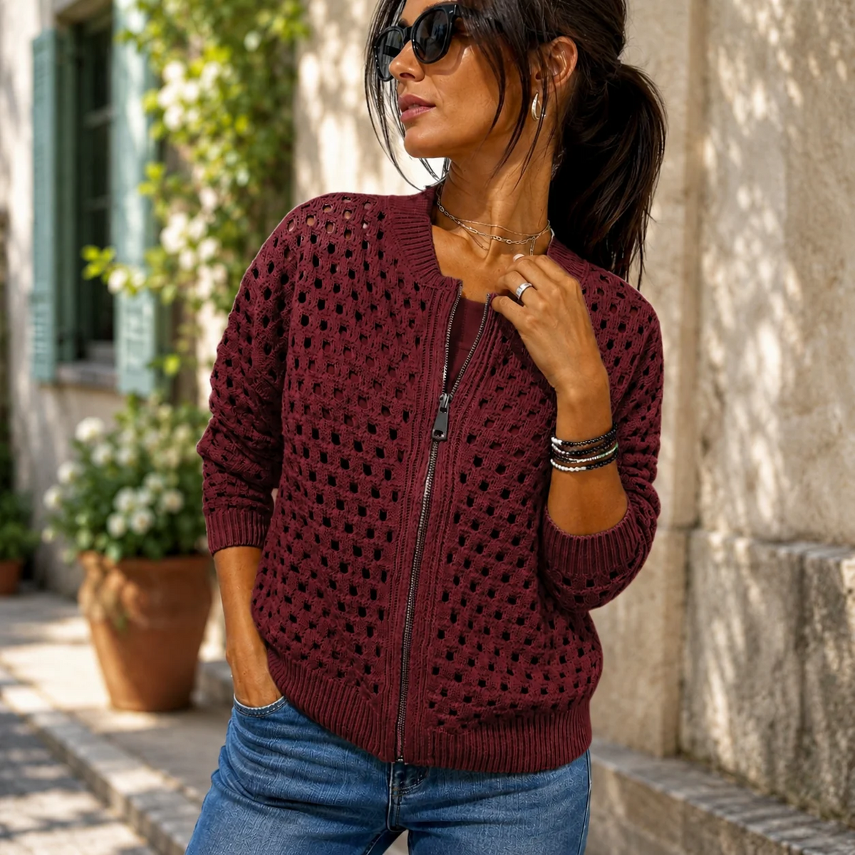 Sweater Vest Julia - Geef jouw casual outfit een laagje met karakter