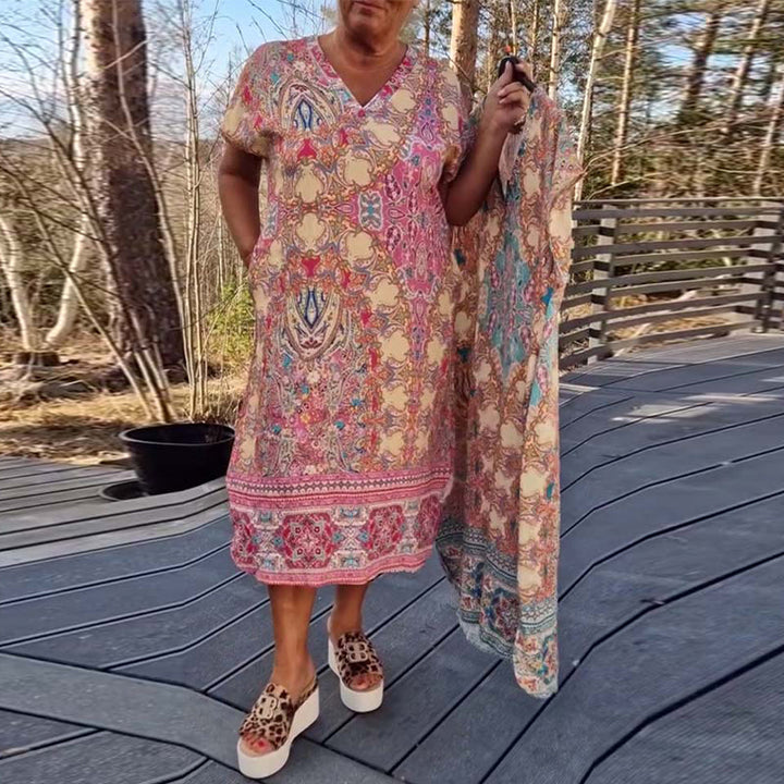 Ailina - Prachtige dames zomerjurk