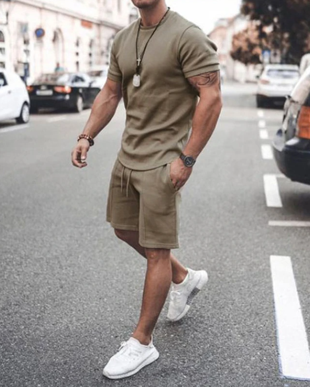 Zomer Set Aron - Comfortabele trendy streetwear