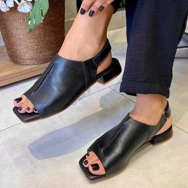 Blyzara - Open sandalen voor dames, elegant en comfortabel met een moderne lage hak