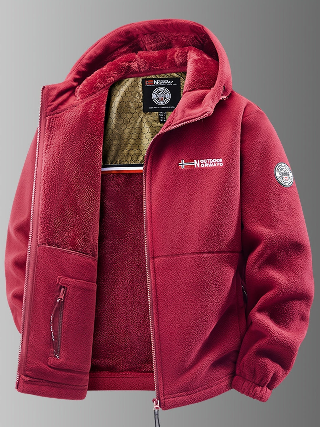 Oliver - Thermische Fleece Winterjas voor Mannen