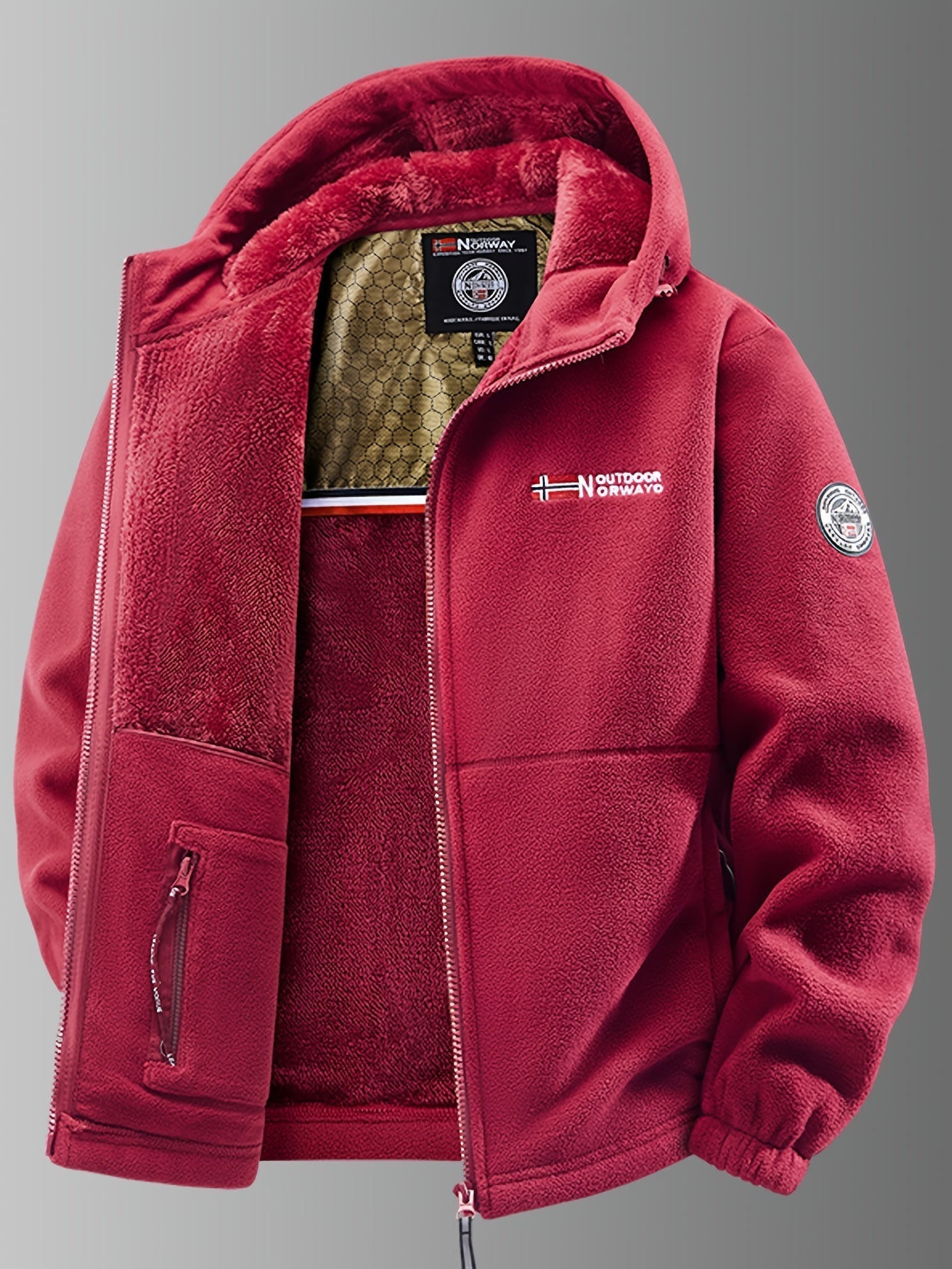 Oliver - Thermische Fleece Winterjas voor Mannen