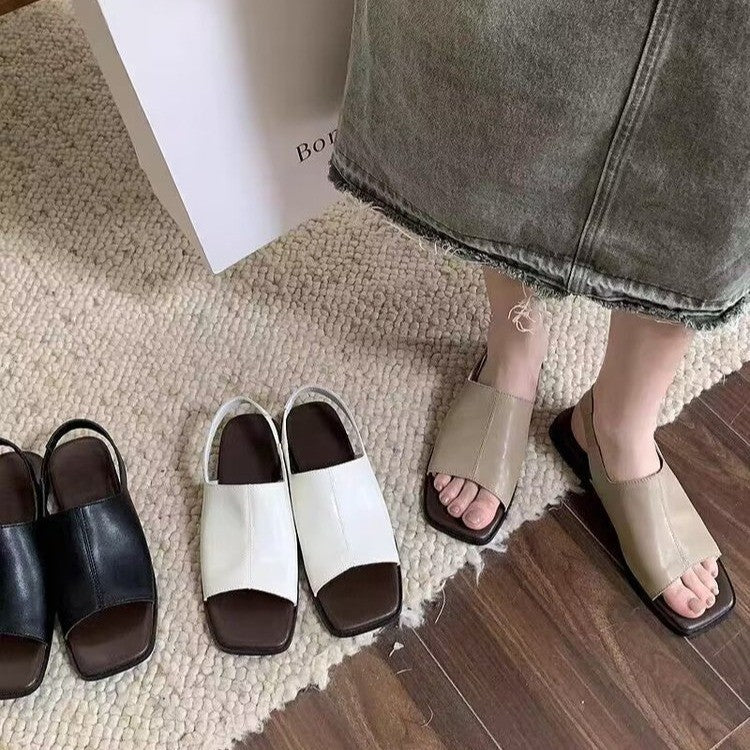Blyzara - Open sandalen voor dames, elegant en comfortabel met een moderne lage hak