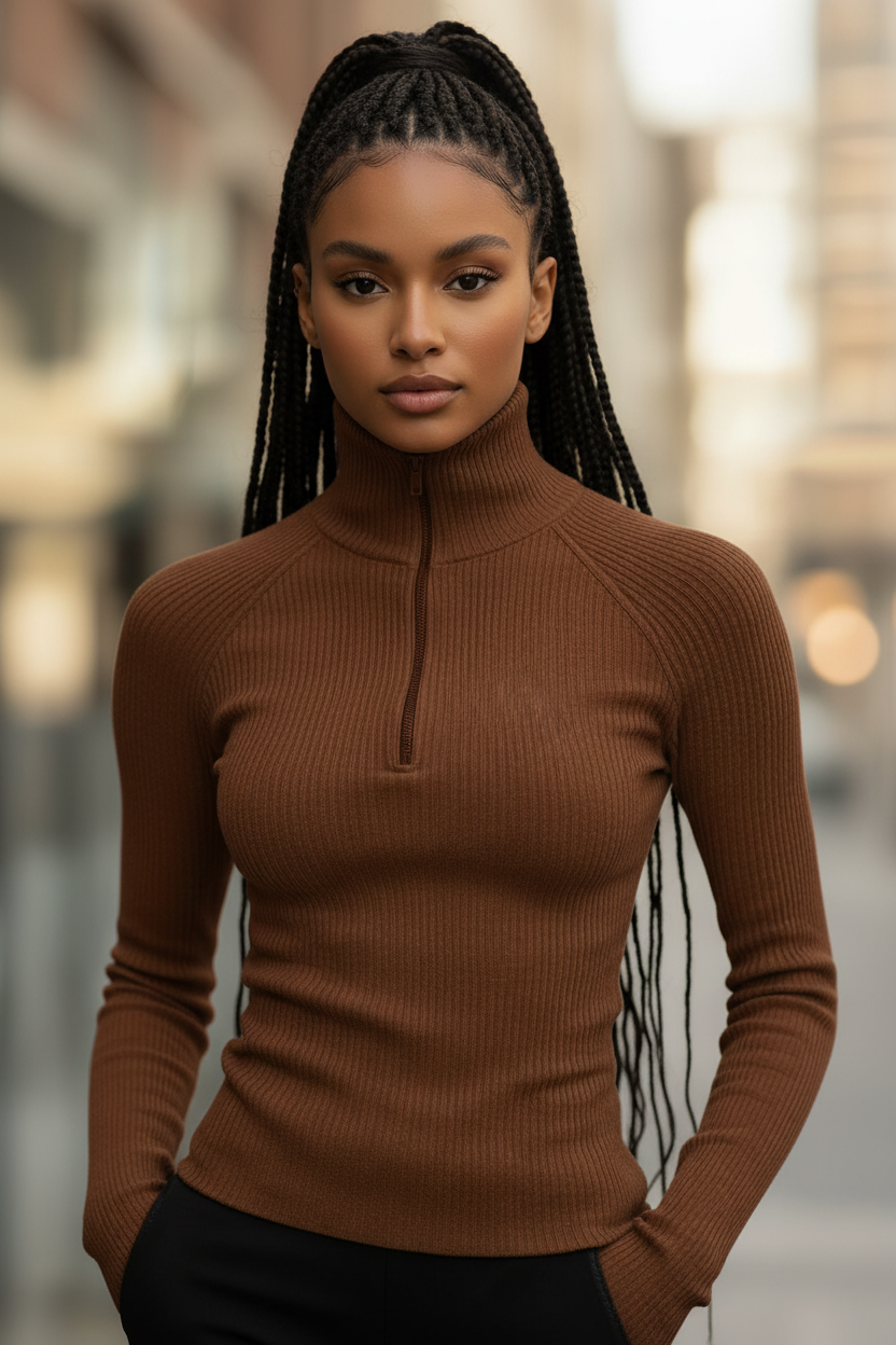 Sweater Tatum - Sportief comfort, vrouwelijk gestyled