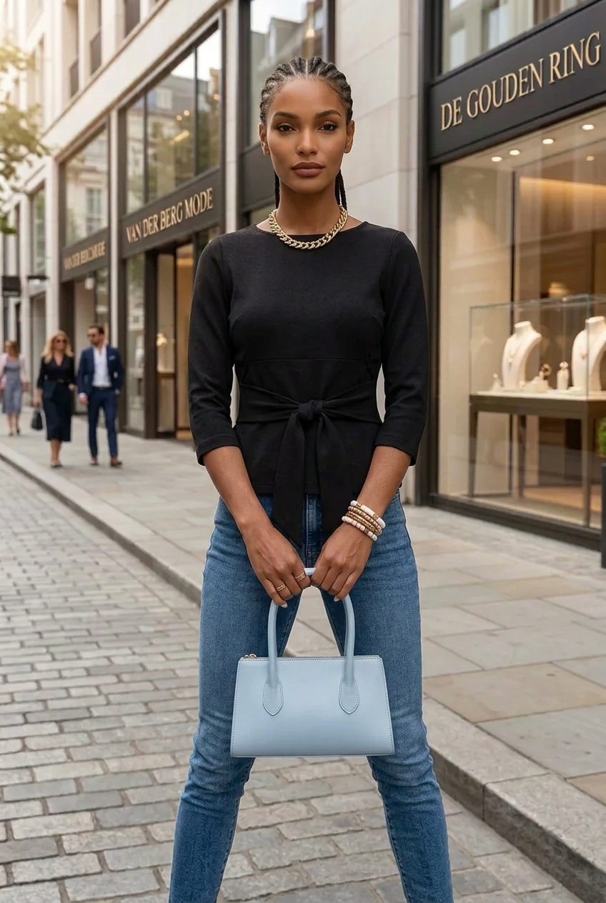 Top Charelle - vrouwelijke klasse met een mooi silhouet