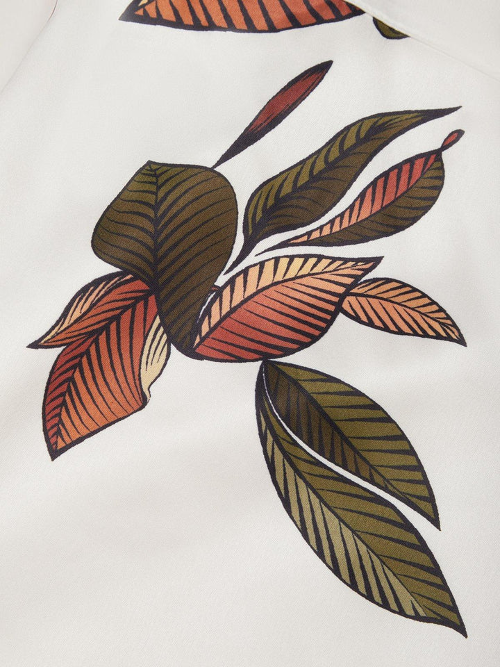 Nysoria - Elegante Bloemenprint Wikkeljurk