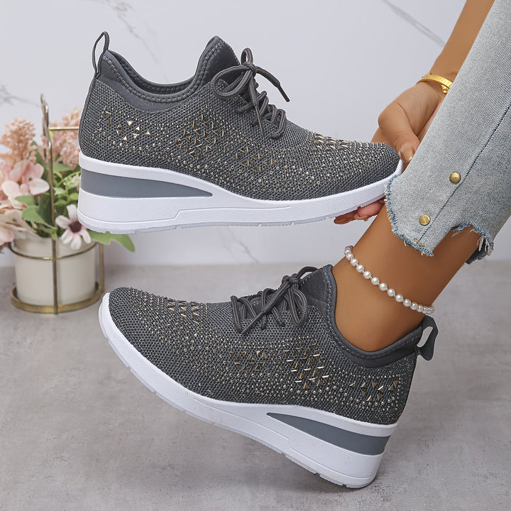 Lunelia - Ademende orthopedische sneakers van leer voor dames
