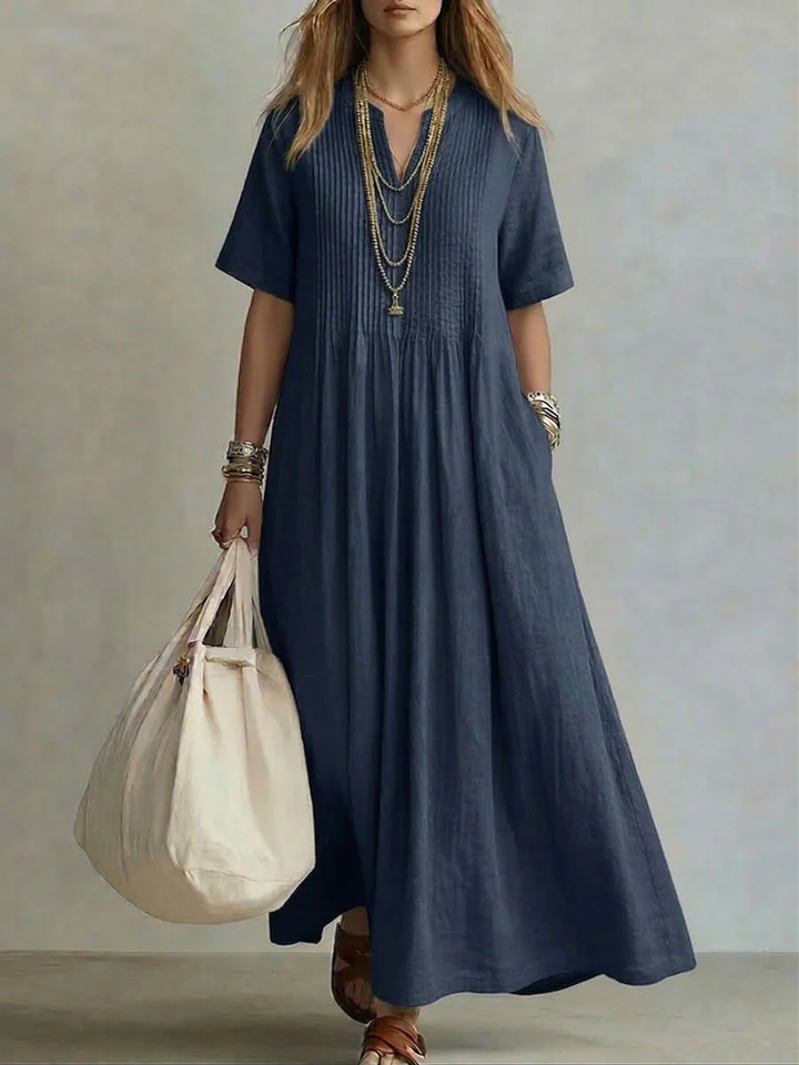 Moriah | Geplooide jurk