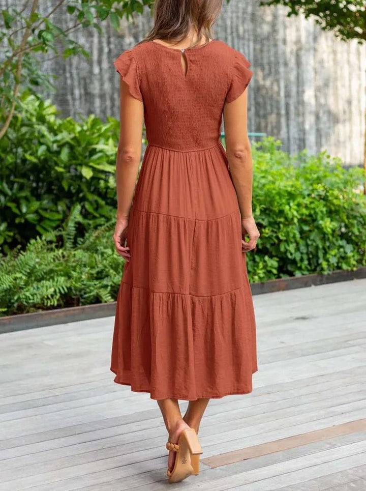 SANDY- COMFORTABELE MAXI JURK