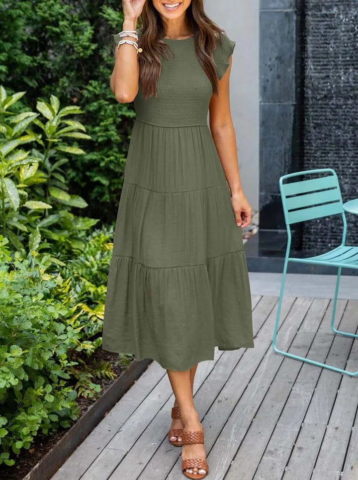 SANDY- COMFORTABELE MAXI JURK