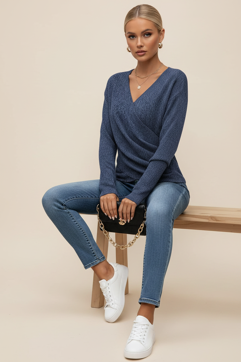 Sweater Elin - High fashion loungewear te mooi voor thuis alleen