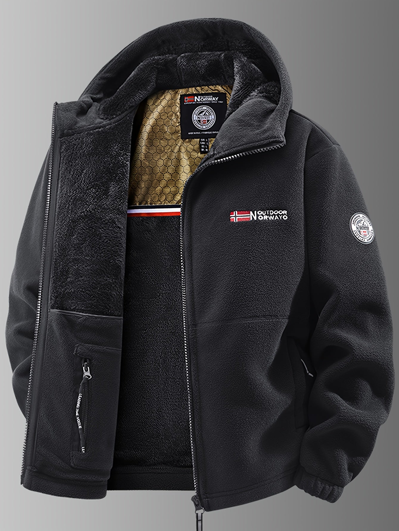 Oliver - Thermische Fleece Winterjas voor Mannen