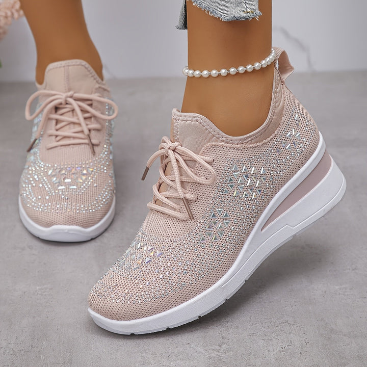 Lunelia - Ademende orthopedische sneakers van leer voor dames