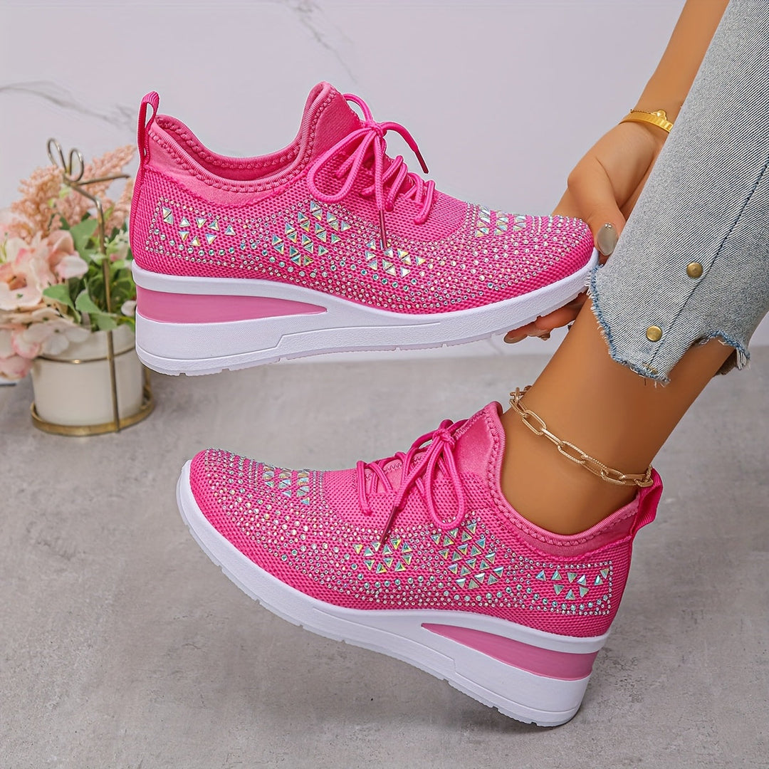 Lunelia - Ademende orthopedische sneakers van leer voor dames