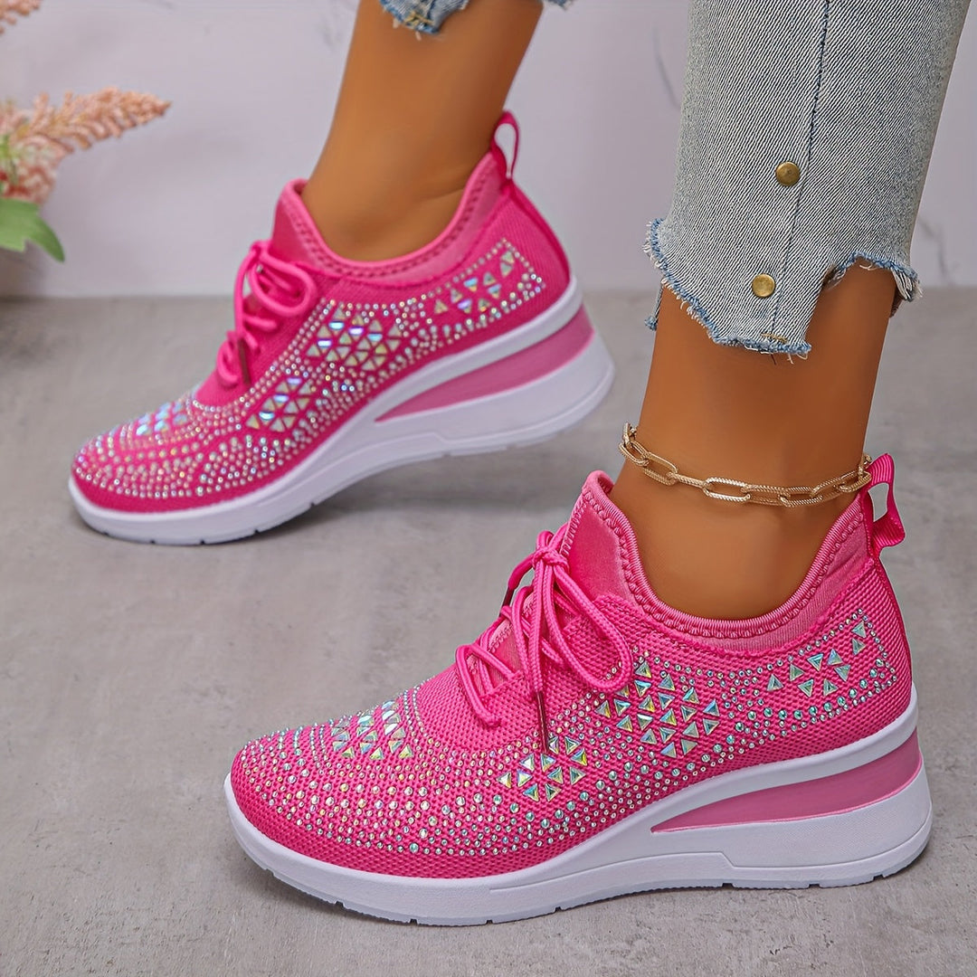 Lunelia - Ademende orthopedische sneakers van leer voor dames