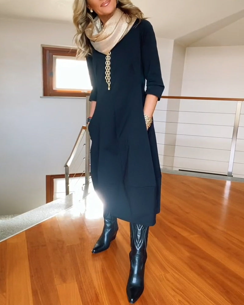 Ineke - Elegante en Comfortabele jurk