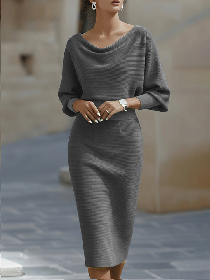 Jurilyn | Elegante midi-jurk voor elke dag