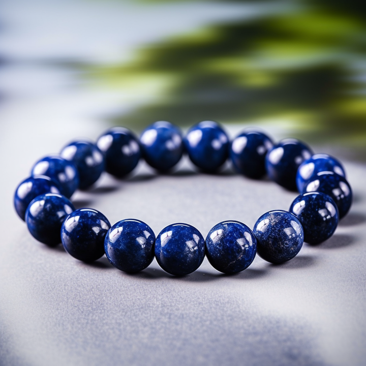 Pulsera Single Stone Sodalita Azul