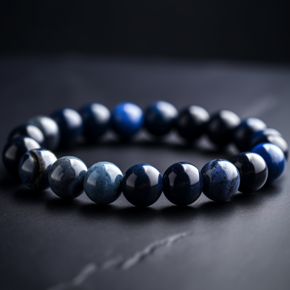Pulsera Single Stone Sodalita Azul
