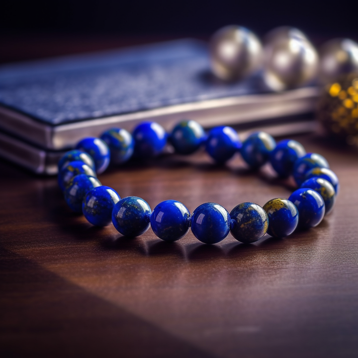 Pulsera Single Stone Lapislázuli
