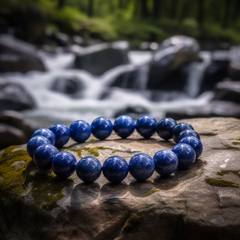 Pulsera Single Stone Lapislázuli