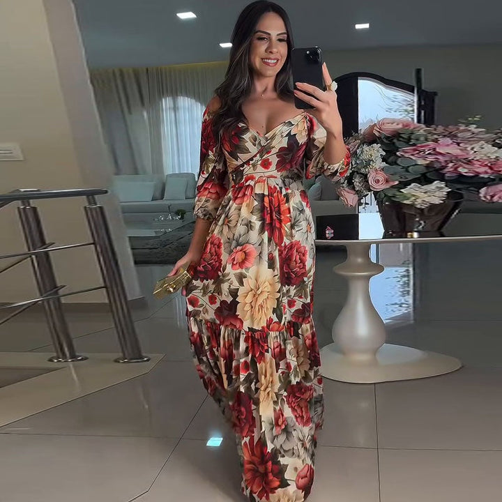 Paulina - Chique bloemenjurk