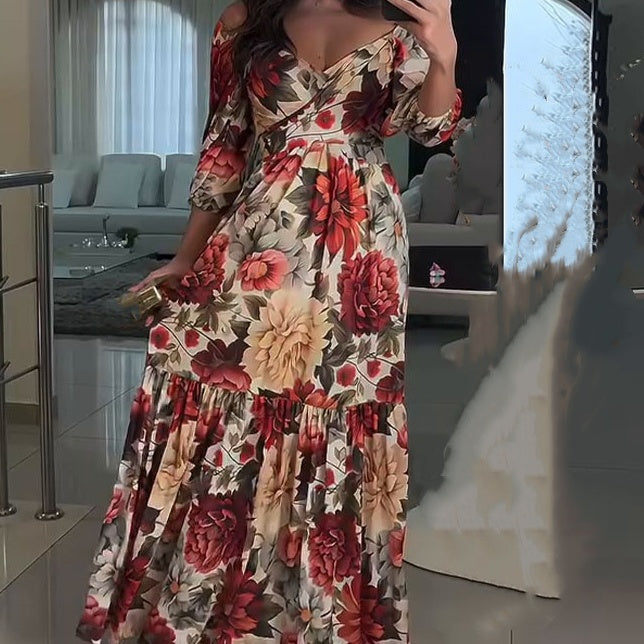 Paulina - Chique bloemenjurk