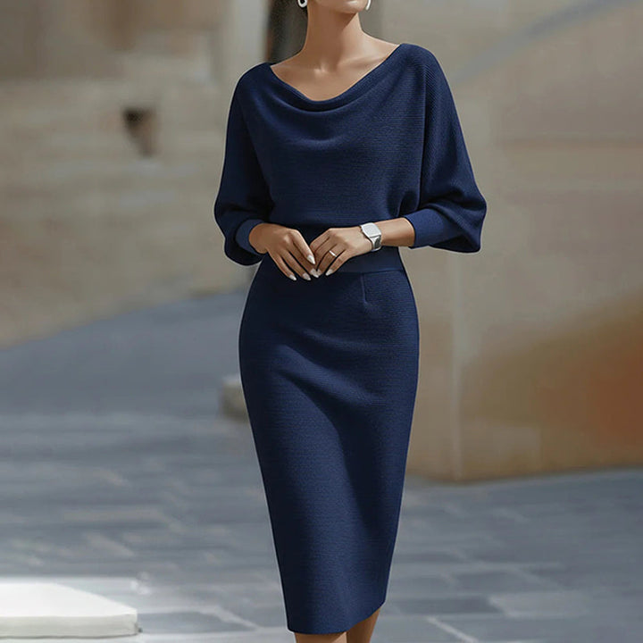 Cyranisse - Sculptante Jurk Moderne Elegantie