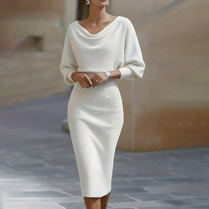 Cyranisse - Sculptante Jurk Moderne Elegantie