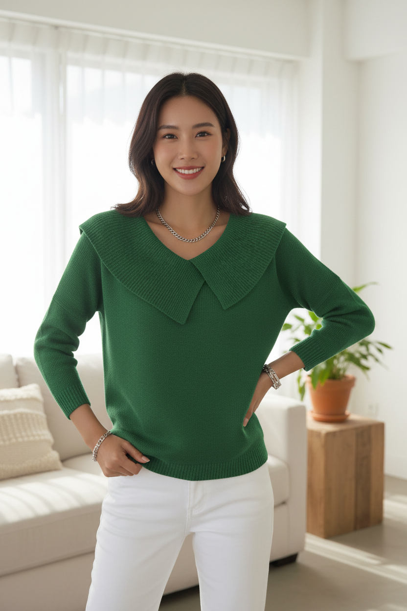 Sweater Loïs - Warme dagelijkse look met modern karakter