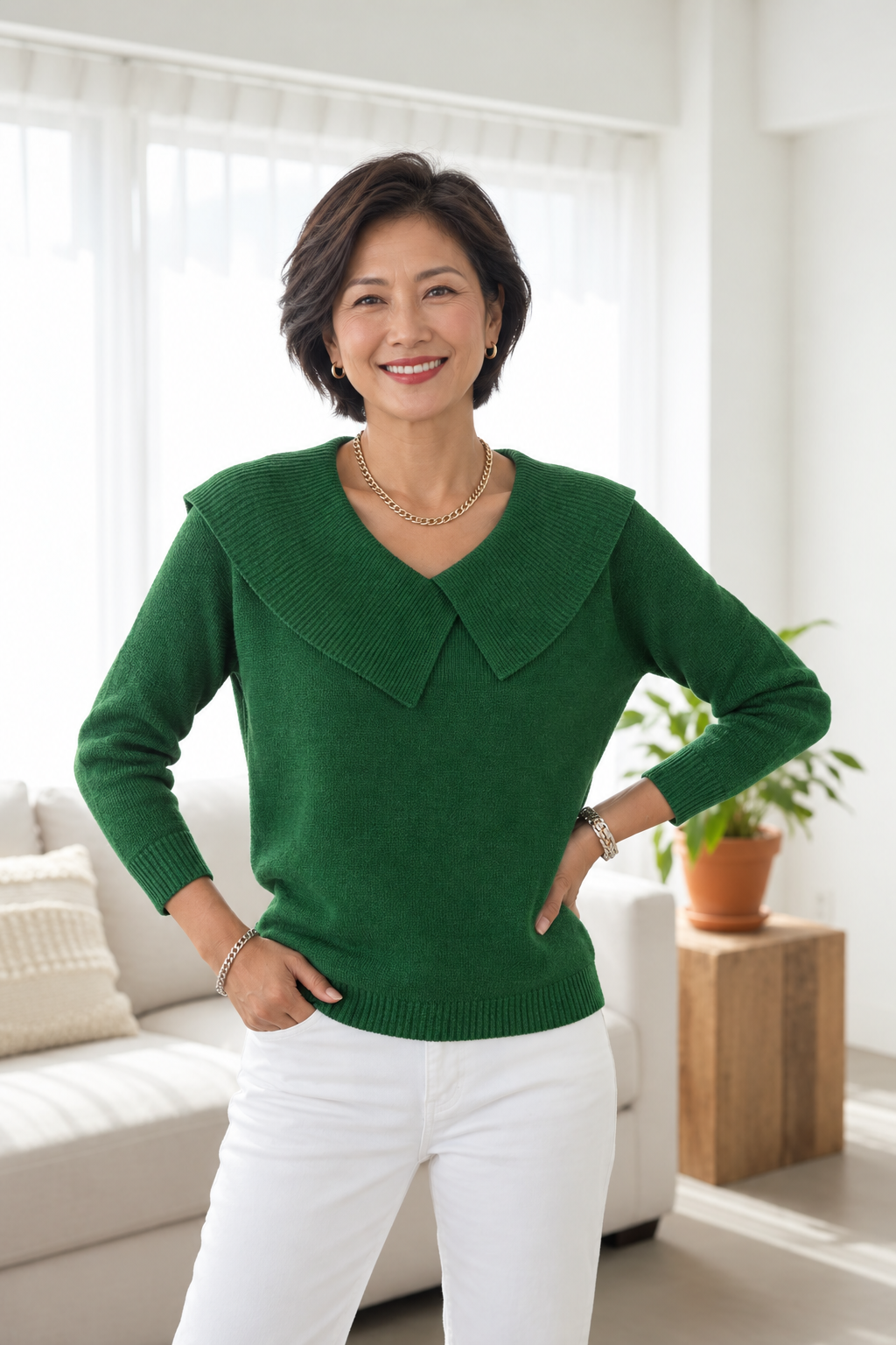 Sweater Loïs - Warme dagelijkse look met modern karakter