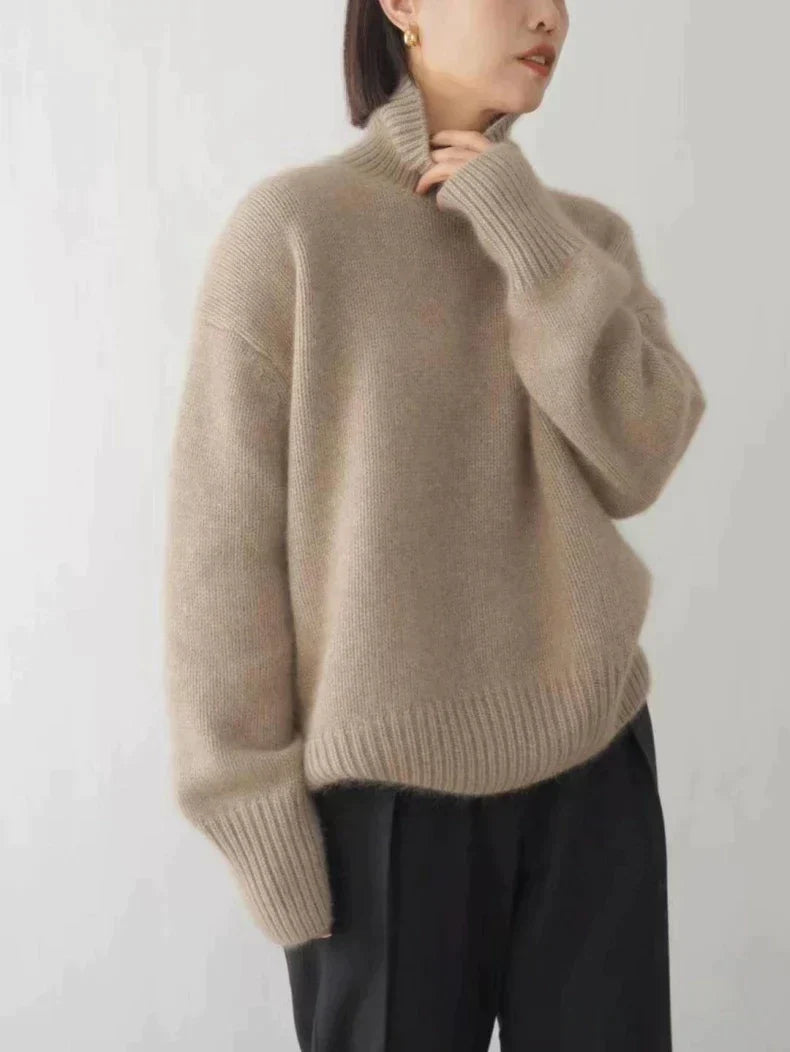 Sweater Jade - Oversized coltrui voor stijlvolle koude dagen