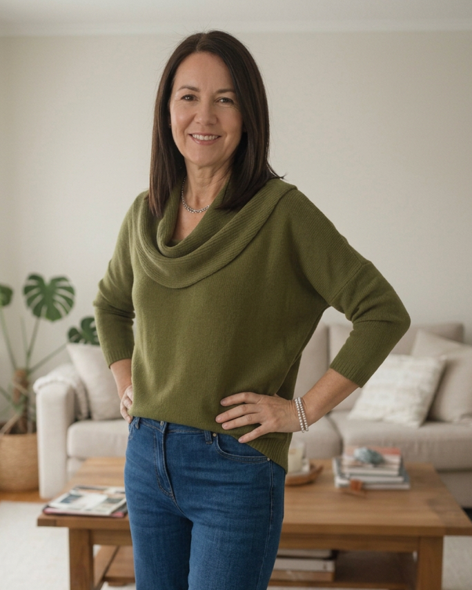 Sweater Joy - Van casual everyday tot een vrouwelijke offshoulder look