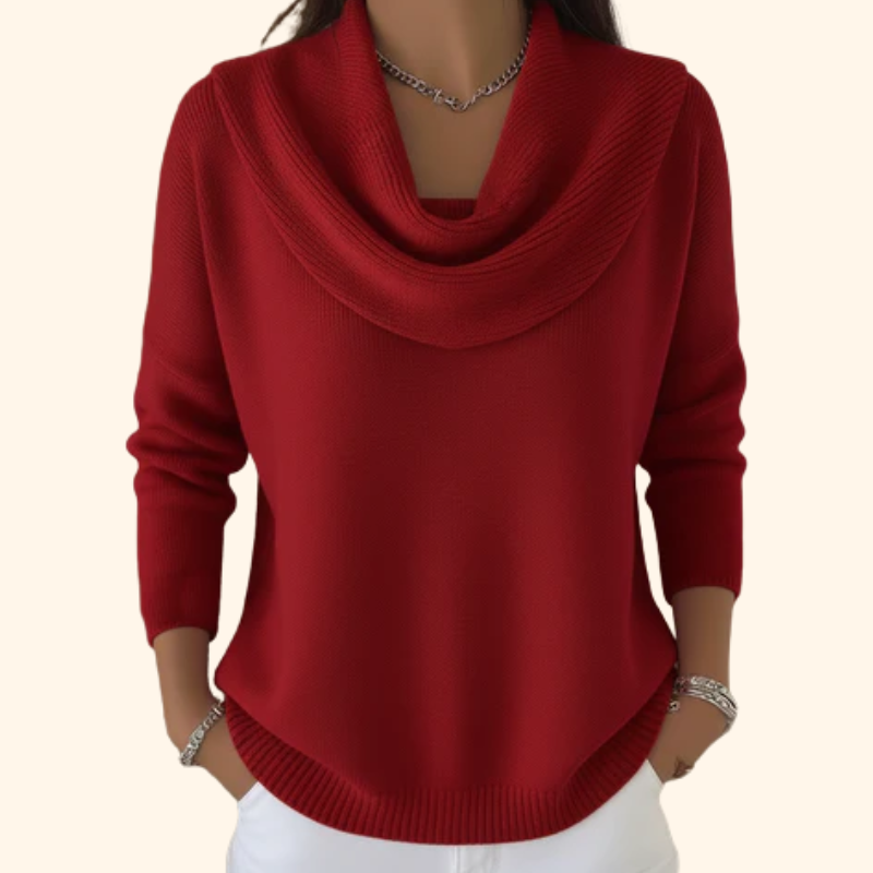 Sweater Joy - Van casual everyday tot een vrouwelijke offshoulder look