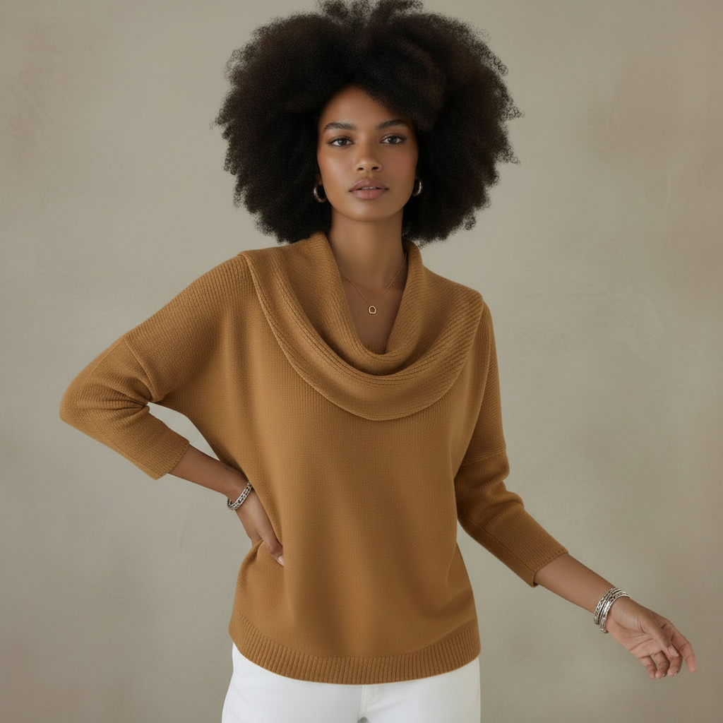 Sweater Joy - Van casual everyday tot een vrouwelijke offshoulder look
