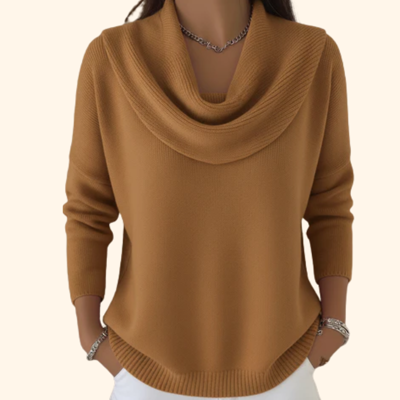 Sweater Joy - Van casual everyday tot een vrouwelijke offshoulder look