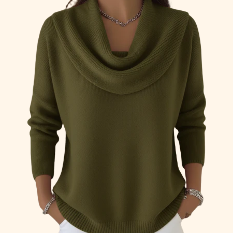 Sweater Joy - Van casual everyday tot een vrouwelijke offshoulder look