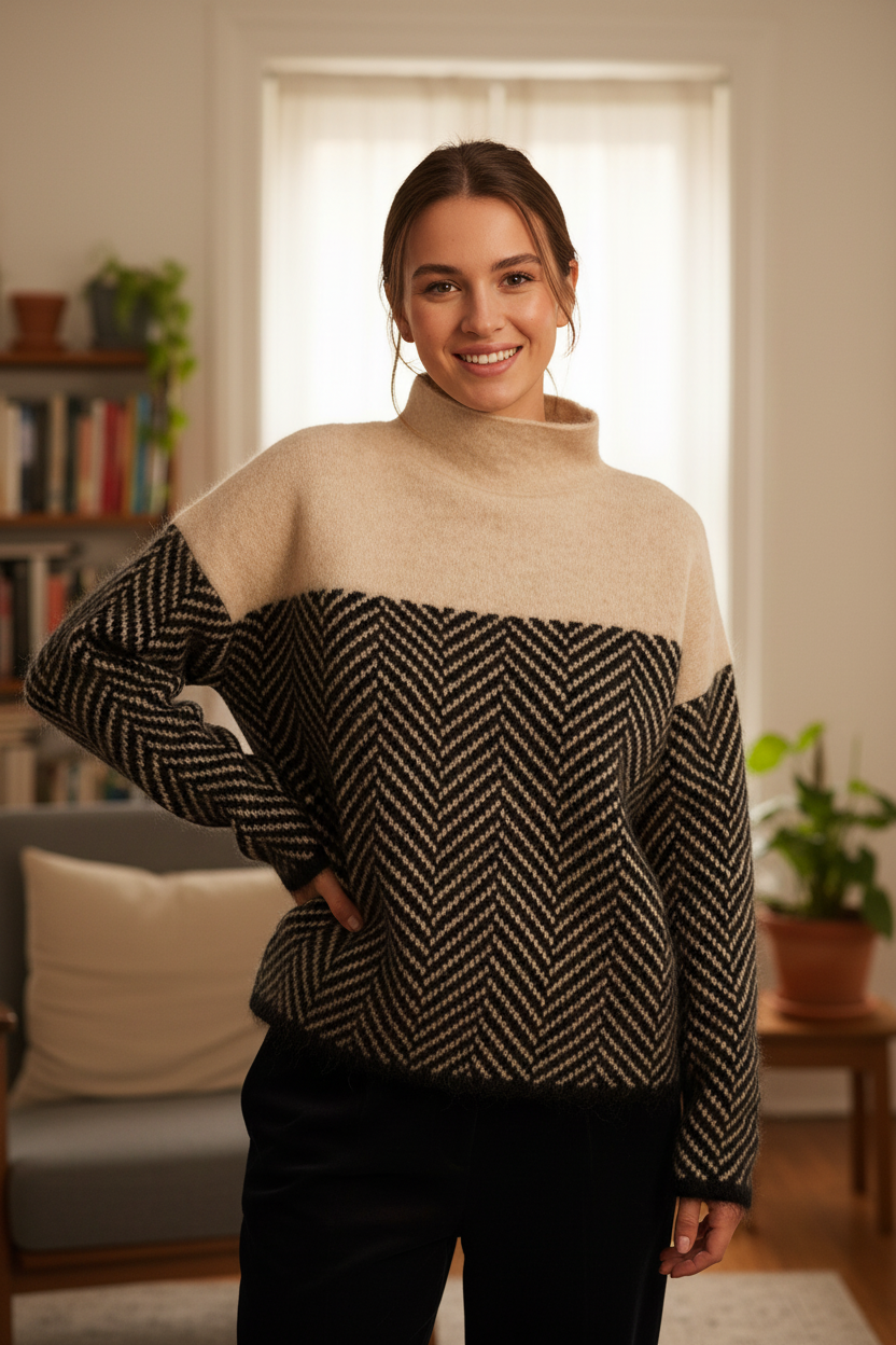 Sweater Sabine - Jouw stijlvolle antwoord op koude dagen