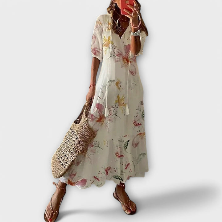Helga | Elegante maxi-jurk