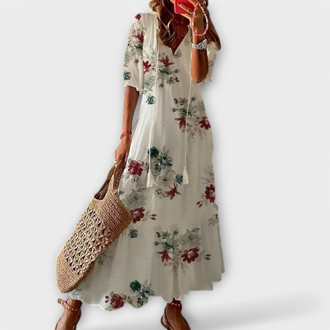 Helga | Elegante maxi-jurk